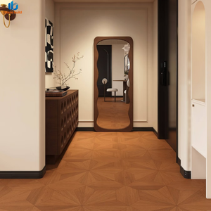 Offre Spéciale – Carreaux de sol en porcelaine 800x800mm, effet métallique, imitation gaufrage, motif chevrons, antidérapants, mats pour salle de bain - Product Image 4