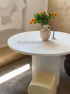 Table basse moderne faite à la main | Meubles de salon en bois durables | Conception personnalisée usine OEM ODM Kinghandicraft - Product Image 2