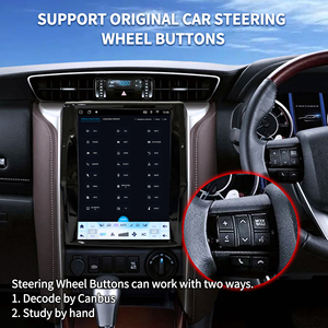 Radio <span class=keywords><strong>Android</strong></span> para Tesla Hilux REPRODUCTOR DE DVD automotriz para Toyota SW4 Revo coche GPS Navi Radio para Fortuner 2008 - 2015 12,1 pulgadas - Product Image 6