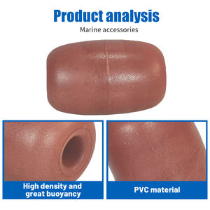 Flotteur de pêche en mousse PVC marine de haute qualité, bouée rotomoulée commerciale, les meilleurs accessoires de Chine pour filet de pêche coulissant - Product Image 3