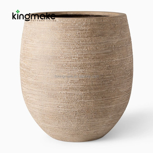 Vases d'extérieur de grande taille de haute qualité, pots à fleurs auto-arrosants <span class=keywords><strong>en</strong></span> ciment renforcé durables et macetas de jardin de grande taille pour la vente <span class=keywords><strong>en</strong></span> <span class=keywords><strong>gros</strong></span> - Product Image 6