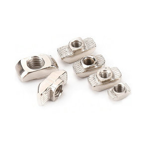 Chất Lượng Cao M3 M4 M5 M6 M8 T-Hình Búa Nut T Khe Cắm Nut Kết Nối Cho Nhôm Đùn Hồ Sơ Rãnh Châu Âu 20 30 40 45 - Product Image 1