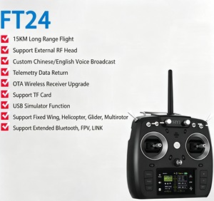 SIYI FT24 15KM Long Range <b>RC</b> Transmitter 4096 Channels 2.8 Inch Screen for <b>RC</b> <b>Drone</b> Plane Car Boat FPV Racing - Product Image 3