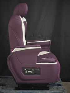 Siège de voiture électrique de luxe VIP inclinable et <span class=keywords><strong>pivotant</strong></span> avec massage chauffant, en promotion directe usine, pour Toyota Coaster Hiace - Product Image 3