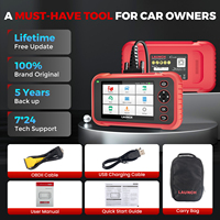 LAUNCH 2026 CRP123i V2.0 Herramienta de Diagnóstico de Cuatro Sistemas para Coches de 12V Escáner Automotriz OBD2