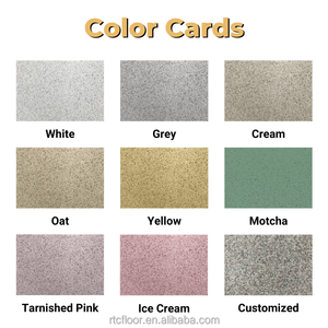 Çevre dostu epoksi renkli kum kendinden tesviye zemin sıvı mermer etkisi kaplama ev garaj yenileme için hızlı yenileme - Product Image 3