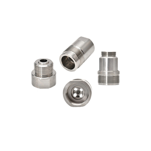 Tùy chỉnh thực hiện chính xác thép không gỉ Anodizing phay biến <span class=keywords><strong>CNC</strong></span> các bộ phận công với màu đỏ anodization kết thúc - Product Image 5