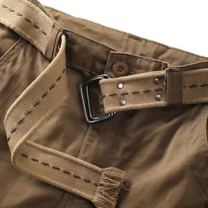 Pantalones de Trabajo Marrones para Hombre 2025, Personalizables, con Bolsillo Multifuncional, Ideales para Ocio y Tendencias de Moda al Aire Libre - Product Image 4