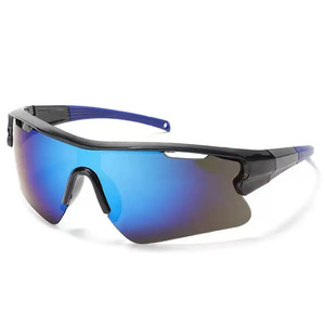 Teenage Children Cycling Sport <b>Sunglasses</b> Blue UV400 Protection <b>Polarized</b> Gold Full Rim PC Lens Interchangeable Multi-Functional - Product Image 3