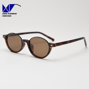 Lunettes de soleil carrées polarisées dégradées unisexe TR90 CP Temple 2025 UV400 monture complète clous de riz pour <span class=keywords><strong>femme</strong></span> - Product Image 3