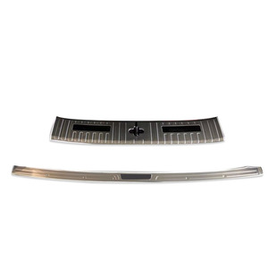 Pour 2023 WuLing Air EV acier inoxydable <span class=keywords><strong>coffre</strong></span> arrière pare-chocs arrière garde <span class=keywords><strong>seuil</strong></span> protecteur porte <span class=keywords><strong>seuil</strong></span> <span class=keywords><strong>seuil</strong></span> plaque garde - Product Image 2