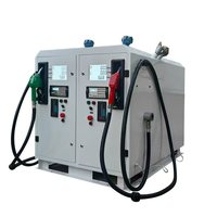 Station de carburant mobile portable de haute qualité 1000-10000L, mini-distributeur de carburant diesel et essence sur skid avec 2 tuyaux pour les Philippines