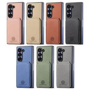 Funda para Teléfono Móvil Popular al por Mayor para Galaxy S22 Ultra 5G JEEHOOD J05, Funda Magnética para Teléfono con RFID, Multifuncional, de PU, para Negocios - Product Image 3