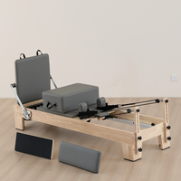 Reformer Pilates Populaire Professionnel de Haute Qualité en Chêne – Appareil de Fitness Pilates et Équipement d'Entraînement Yoga
