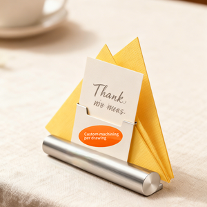 Porta Tarjetas Metálico Certificado ISO9001, Acero Inoxidable/Latón, Mecanizado CNC, PVD/Cepillado/Pulido, Electroerosión por Hilo, Personalizado - Product Image 1