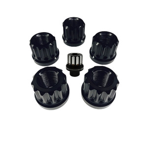 Tapa de Tuerca de Rueda de Aluminio Personalizada de 33 mm - Arandela de Seguridad de 5/<span class=keywords><strong>16</strong></span>\" para Autos de Carrera, Pieza de Repuesto - Product Image 6