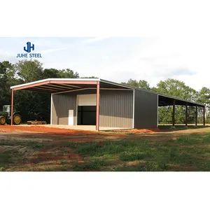 Cheap Prefab Steel Structure Cow Farm Shed Dairy Horse Barn Shed Building Steel Structure Shed