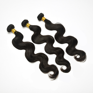 La onda del cuerpo 18 pulgadas Rubio tejer indio de la trama del pelo de Remy Bobos Twist extensiones de la trama del pelo - Product Image 3