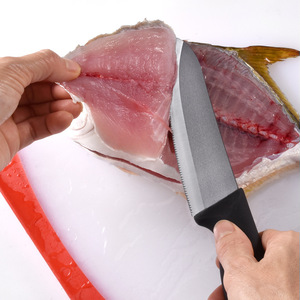 Cuchillo de cerámica para frutas, cuchillo de cocina, cuchillo doméstico para cortar carne, cuchillo de cocina negro con hoja dentada, cuchillo de cerámica para filetear pescado - Product Image 3