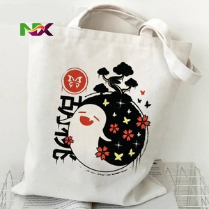 Sac fourre-tout en toile imprimé anime Genshin Impact <span class=keywords><strong>Hu</strong></span> <span class=keywords><strong>Tao</strong></span> Wangsheng Funeral, style Harajuku, sac à bandoulière - Product Image 4