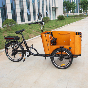 Tricycles <span class=keywords><strong>électrique</strong></span>s CE 250W/500W, <span class=keywords><strong>vélo</strong></span> cargo à 3 roues avec <span class=keywords><strong>remorque</strong></span> et boîte, <span class=keywords><strong>vélo</strong></span> cargo <span class=keywords><strong>électrique</strong></span> familial à trois roues - Product Image 4