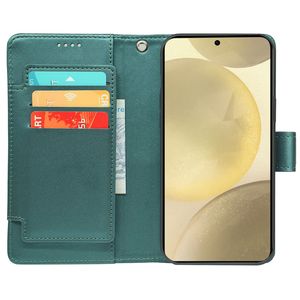 Funda de teléfono móvil con ranura para tarjeta de cuero PU de lujo para <span class=keywords><strong>Samsung</strong></span> <span class=keywords><strong>S</strong></span> 8 9 10 20 21 <span class=keywords><strong>22</strong></span> 23 24 25 Ultra Plus funda de teléfono a prueba de golpes - Product Image 4