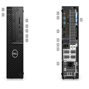 Para estación de trabajo T3430 Intel Core I3-8100 16GB RAM 256GB SSD + 500GB SATA para Dells - Product Image 4