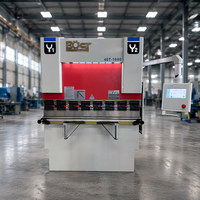 Presse plieuse CNC hydraulique BOST TP10S pour tôles, machines de pliage pour rayonnages en acier, certifiée CE Schneider