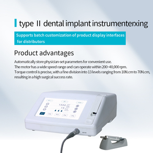 Motor para Implantes Dentales Sanxi, Máquina de Cirugía Oral, Equipo Quirúrgico Dental de Alta Precisión, Luz LED, Micromotor para Cirugía Dental - Product Image 5