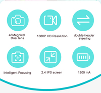 Cámara de Impresión Instantánea SourcingArk con Grabación de Video HD, Papel Térmico, MicroSD, Multifunción, para Niños, Modelo M8