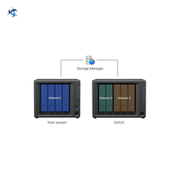 Unité d'extension NAS de bureau 5 baies DX525 avec disques SATA remplaçables à chaud, Plug-and-Play, pour l'amélioration de la capacité des DiskStation