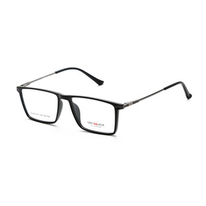 Lunettes de vue rectangulaires à monture complète de style coréen Grey Jack, unisexe, avec verres remplaçables, pour adulte, 70007 - Product Image 2