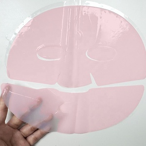 Masque Visage Hydrogel au Collagène <span class=keywords><strong>Bio</strong></span> ADN de Saumon PDRN Marque Blanche Éclaircissant Raffermissant avec Acide Hyaluronique Vitamine C Végétalien OEM - Product Image 3