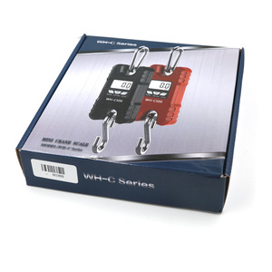 Balance numérique WeiHeng pour grue, 500 kg, en acier inoxydable, avec crochet et mousqueton - Product Image 3