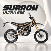 Moto tout-terrain électrique puissante Sur Ron Ultra Bee 24,5 kW 74 V 60 Ah, 24 500 W, vélo électrique rapide