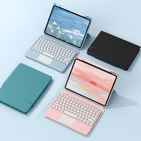 Clavier sans fil JOYPOODO pour iPad, compatible avec iPad Air, iPad Mini 6, 7, A16, clavier magnétique Magic Keyboard Cover