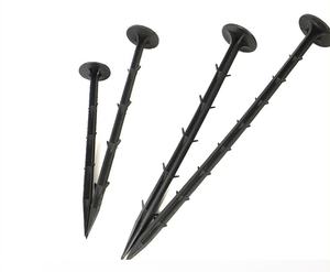 Clous de fixation en plastique PP pour film de serre, toile anti-mauvaises herbes, pare-soleil et filet anti-insectes, pour paillis de jardin - Vente en gros - Product Image 1