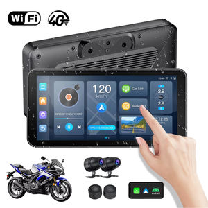 Navegador <span class=keywords><strong>GPS</strong></span> Portátil Autommi de 6.25" para Motocicleta 4G con <span class=keywords><strong>Android</strong></span> 14, <span class=keywords><strong>Android</strong></span> Auto y CarPlay, Impermeable IPX8, Pantalla Táctil y Mapa Mundial - Product Image 1