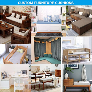 SUREWALHOME Indoor Furniture Cushion Anti Slip Garden Cushion Foam Patio Chair Cushions Customized <strong>Bench</strong> <strong>Pad</strong> - Product Image 5