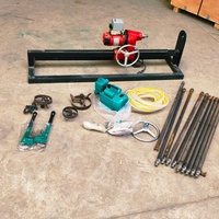 Machine de forage directionnel horizontal Dolphin Factory 6.5KW/4KW, petite mini-machine de dragage souterrain pour le tirage de tuyaux