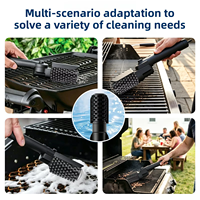 Nouvelle brosse rotative électrique 2026 pour nettoyage de grillades, haute puissance, sans fil, rechargeable, avec angle réglable