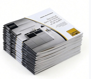 Brochure promotionnelle personnalisée à couverture souple en carton, design unique, couleur intégrale, format horizontal, impression de catalogue en carton - Product Image 3