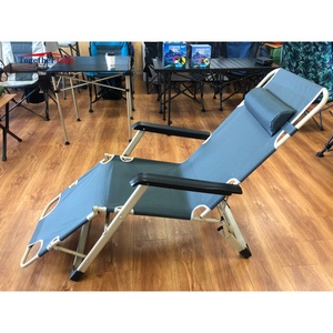 Silla Plegable Moderna, Económica y Resistente para Exteriores, para Reclinarse <span class=keywords><strong>en</strong></span> el Jardín o la <span class=keywords><strong>Playa</strong></span>, Cama Plegable - Product Image 6