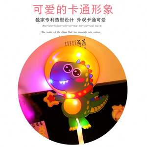 ألعاب Led Led مضيئة عصا سحرية وامضة كرة أرنب شفافة حلوى كرتون توهج عصا نجمة - Product Image 2