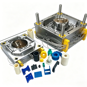 manufacturer custom <b>plastic</b> mold making abs injection molding abs pvc pa pp <b>rubber</b> pom injection mould parts injection mold - Product Image 1