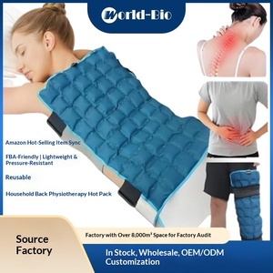 <span class=keywords><strong>Bolsa</strong></span> de Agua Fría/Caliente Multiceldas Autoadherente <span class=keywords><strong>para</strong></span> Aliviar el Malestar de Espalda y Cuerpo, Compresa Fría/Caliente Ligera y Reutilizable de Calidad Profesional - Product Image 5
