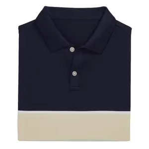 2023 Competitive Price Customized Logo Lapel Collar Polo Shirt Golf Polo T Shirt 100% Cotton Men Polo Shirt