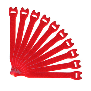 12x125mm thân thiện với môi trường tự dính Nylon quan hệ cáp chống cháy Back-to-Back móc vòng lưu trữ dây đai cho nhà văn phòng lớp học - Product Image 5