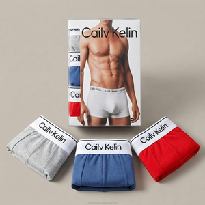 Caleçons Boxers Grande Taille pour Hommes – Nouveau Design Tendance – Sous-vêtements Solides de Créateur pour Hommes 2026 - Product Image 1