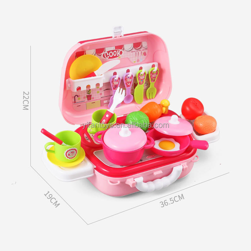 Newest 008-931 Kitchen Game Toy Preschool education toy Pretend Cooking Play Toy For Children's Gift